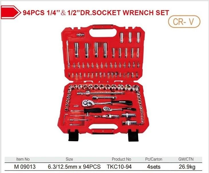 Socket Wrench And Accessories Tool Set