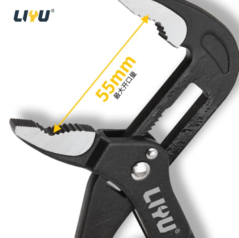 Self-adjusting Water Pump PliersWater Pump Pliers Multi-purpose Pipe Pliers Open Pipe Pliers Large Mouth Pliers Adjustable Wrench Water Pipe Pliers factory