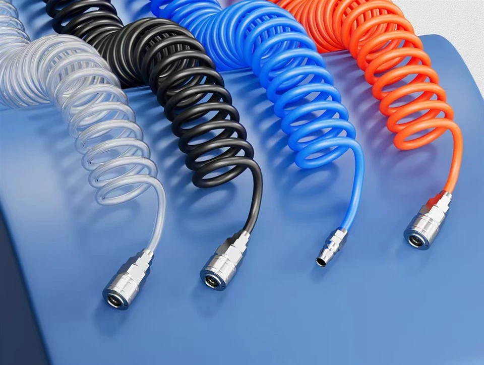 TUYAU SPIRALE EN PU AVEC RACCORDS RAPIDES 6.5X10MM/10M suppliers