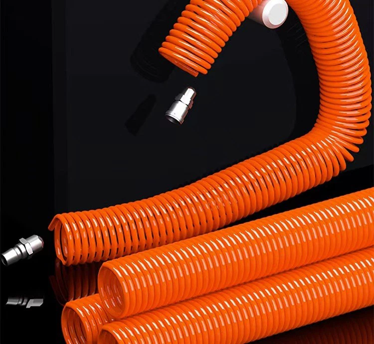 TUYAU SPIRALE EN PU AVEC RACCORDS RAPIDES 6.5X10MM/10M factory